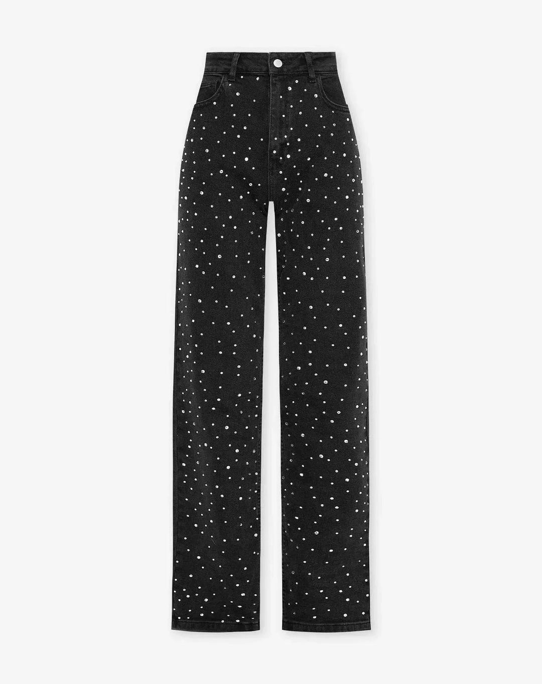 Ladies Glitter Jeans for a Sparkling Look - Jade-Blue Grey-S-State of Style