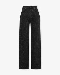 Ladies Glitter Jeans for a Sparkling Look - Jade-Blue Grey-S-State of Style