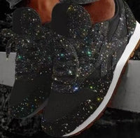Ladies Glitter Shoes with Sequins - Livia-Black-4-State of Style