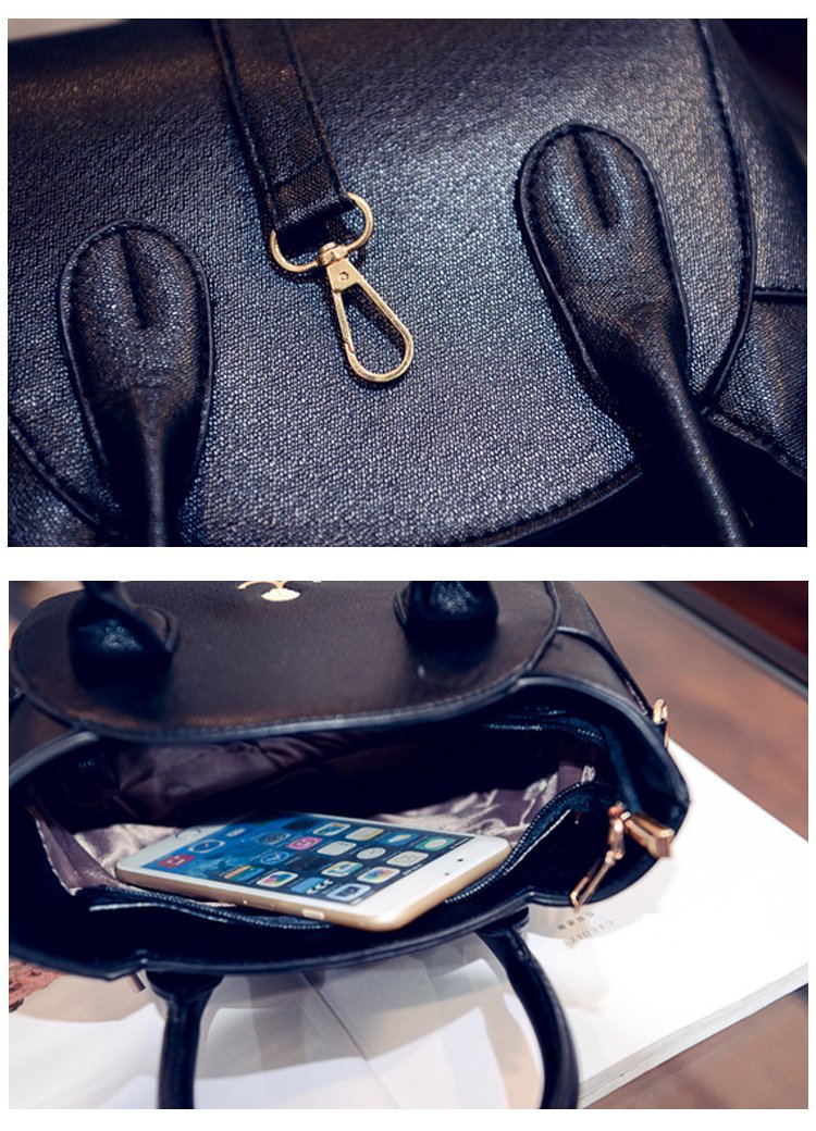 Ladies' Handbag - CatWalk™-Black-State of Style