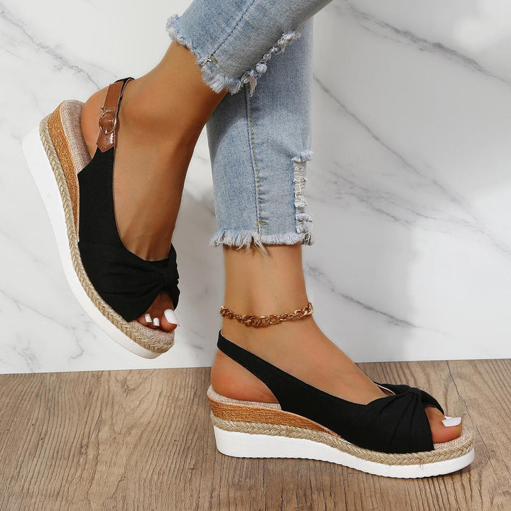Ladies High Heel Sandals - ComfiLift-Beige-3.0-State of Style