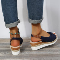 Ladies High Heel Sandals - ComfiLift-Beige-3.0-State of Style