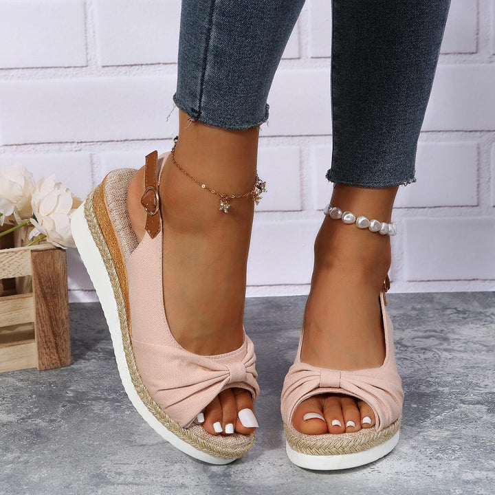 Ladies High Heel Sandals - ComfiLift-Beige-3.0-State of Style