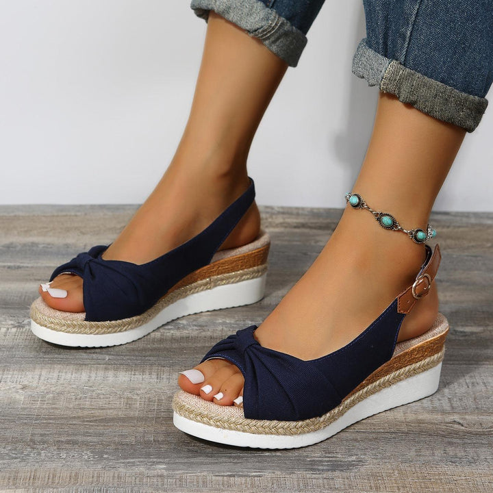 Ladies High Heel Sandals - ComfiLift-Beige-3.0-State of Style