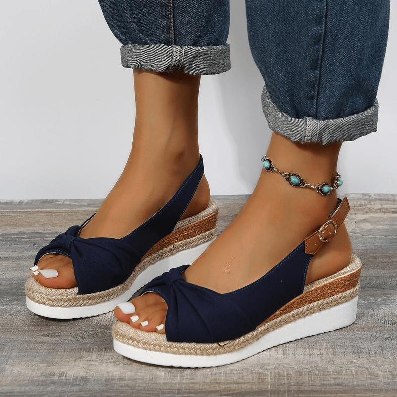 Ladies High Heel Sandals - ComfiLift-Beige-3.0-State of Style