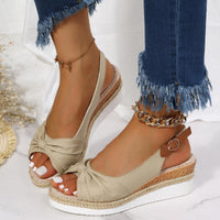 Ladies High Heel Sandals - ComfiLift-Beige-3.0-State of Style