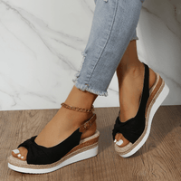 Ladies High Heel Sandals - ComfiLift-Black-3.0-State of Style