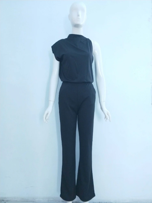 Ladies Jumpsuit - Bea-Black-32-State of Style