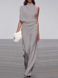 Ladies Jumpsuit - Bea-Dark Grey-32-State of Style