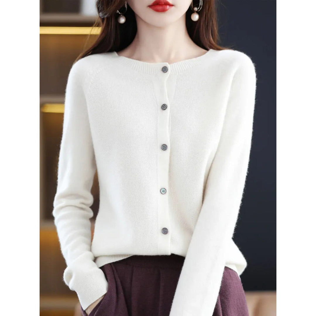 Ladies' O-Neck Vest - Isabella-White-S-State of Style