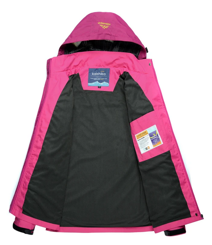 Ladies' Outdoor Walking Jacket - Nadia-Purple-S-State of Style