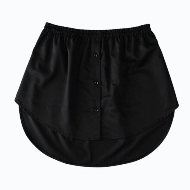 Ladies' Shirt Extender with Elastic Waistband – Noelle-Black-S-State of Style