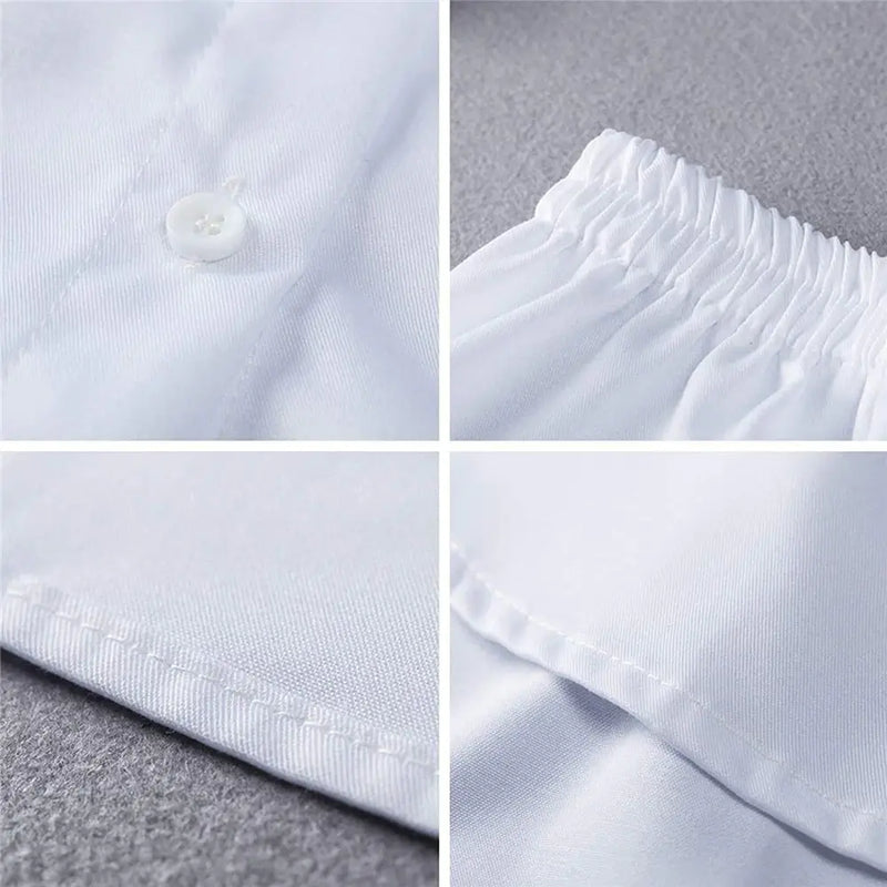 Ladies' Shirt Extender with Elastic Waistband – Noelle-White-S-State of Style