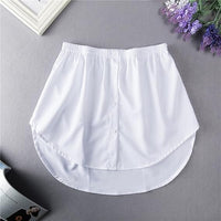 Ladies' Shirt Extender with Elastic Waistband – Noelle-White-S-State of Style