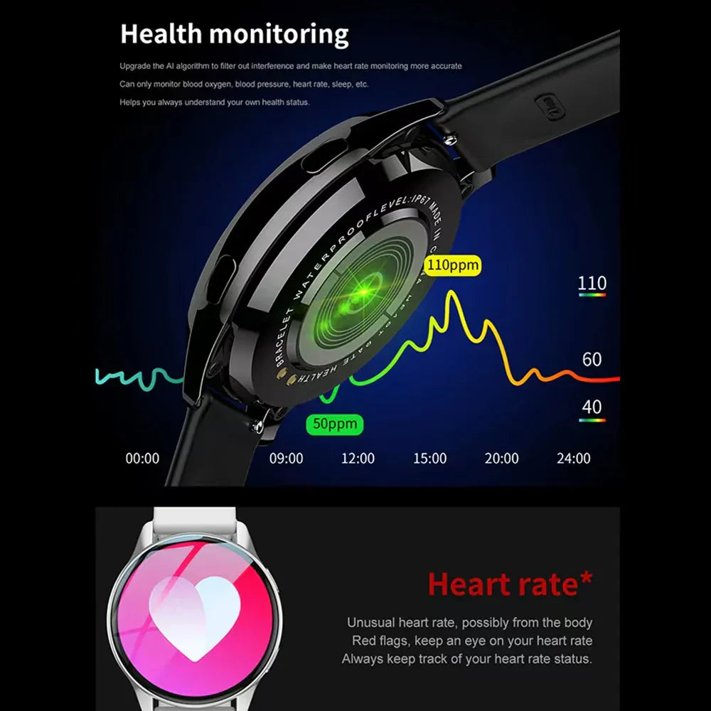 Ladies Smartwatch - Lumea Active-Black-State of Style