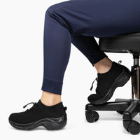 Ladies Sneakers - FlexiComfort-Black Purple-3.0-State of Style