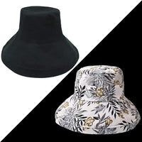 Ladies' sun hat with wide brim - Emilia-Black-State of Style
