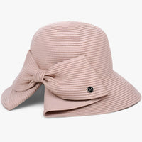 Ladies' sun hat with wide brim – Soléra-Pink-State of Style