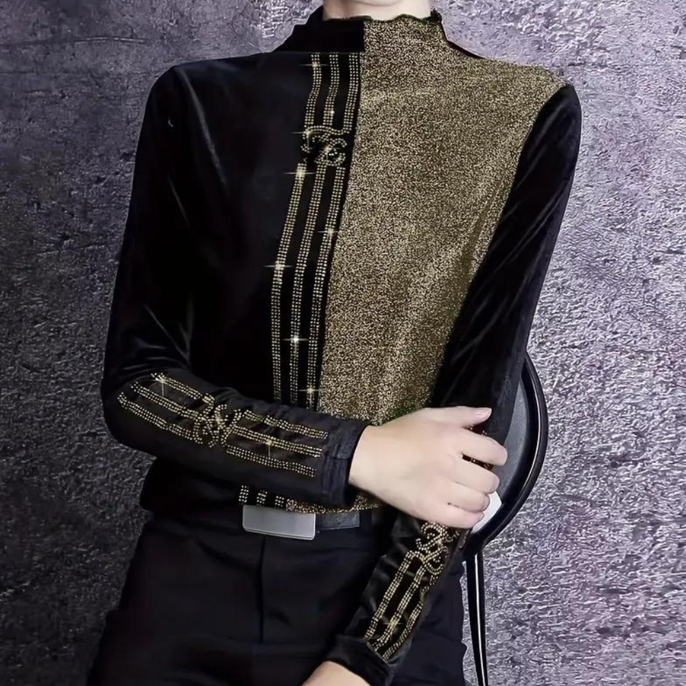 Ladies' Sweater with High Collar - Elise-XS-State of Style