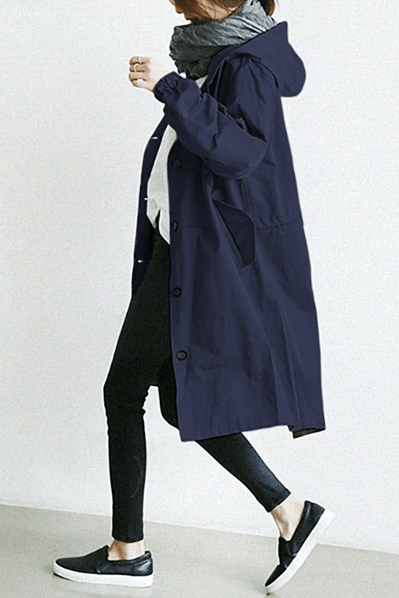Ladies Windbreaker - Aurora-Dark Blue-S-State of Style