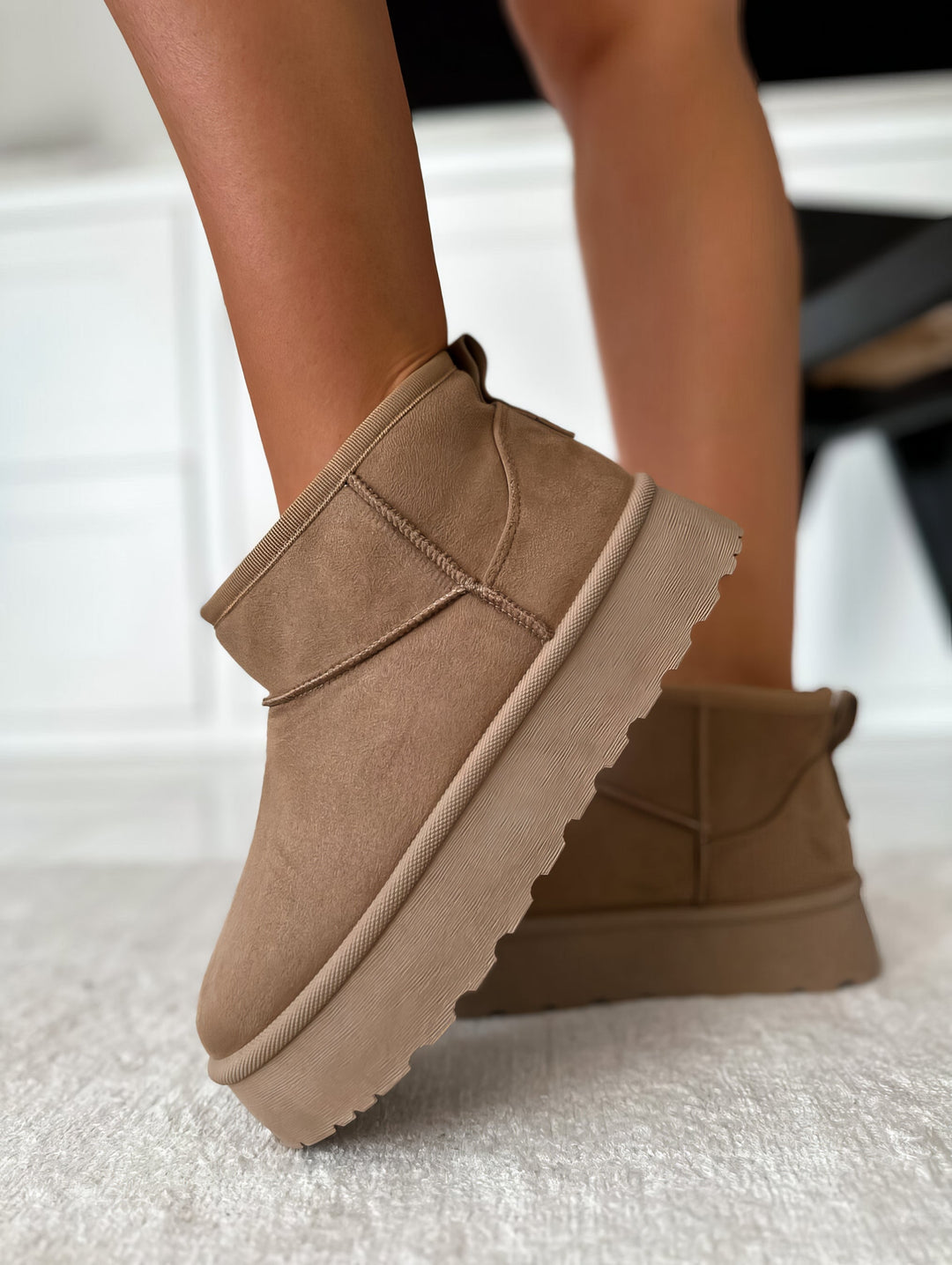 Ladies Winter Boots - WinterWalker-Brown-3.5-State of Style