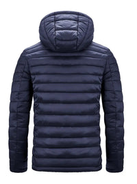 Ladies Winter Puffer Jacket with Hood - Arwen-Black-S-State of Style