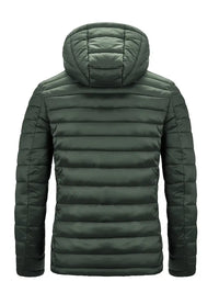 Ladies Winter Puffer Jacket with Hood - Arwen-Black-S-State of Style