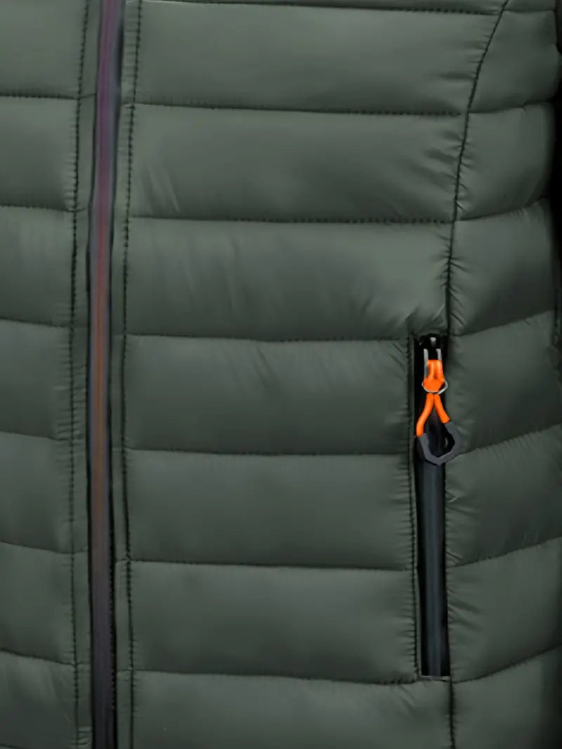 Ladies Winter Puffer Jacket with Hood - Arwen-Black-S-State of Style
