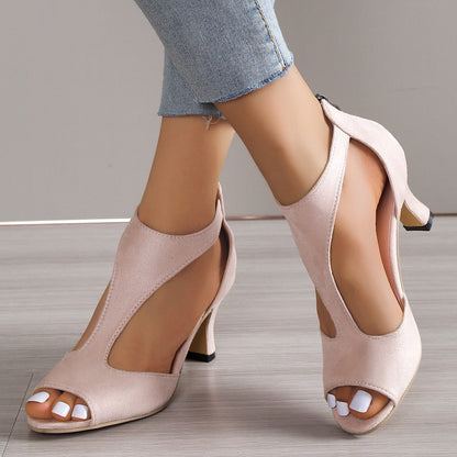 Lara - Orthopedische Hakken in Nude Tint-Roze-35-State of Style