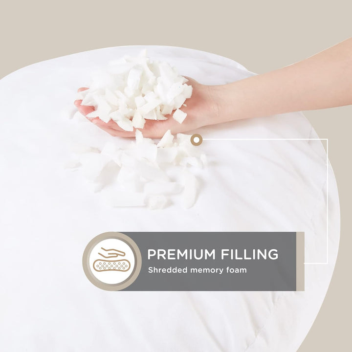 Large Round Memory Foam Meditation Cushion-State of Style