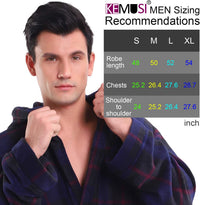 Lars Luxury Men's Robe with Hood-Black-S-State of Style