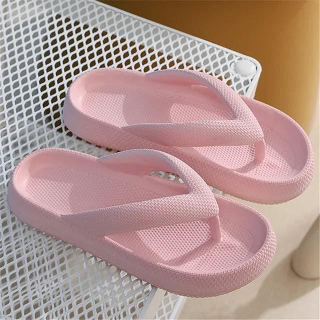 Lars - Orthopedische Zwarte Comfort Slippers-Roze-36-37-State of Style