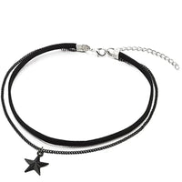 Layered Pentagram Necklace | Multi-Layer Design-State of Style