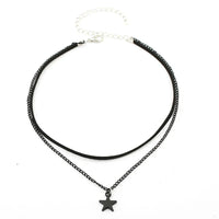 Layered Pentagram Necklace | Multi-Layer Design-State of Style