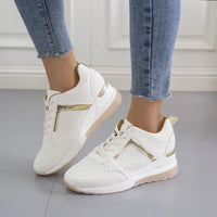 Lea Stylish Orthopaedic Women's Sneakers-Beige-4.5-State of Style
