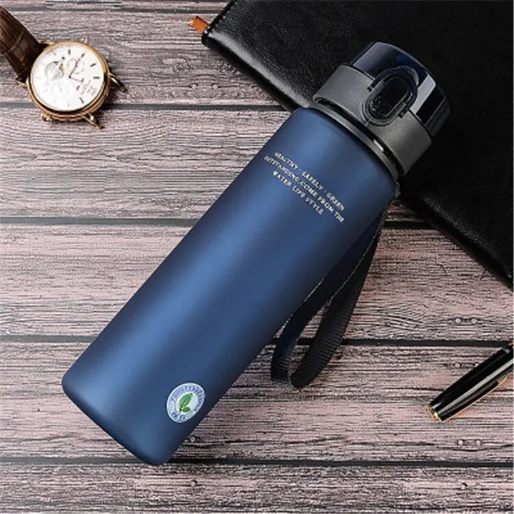 Leak-proof Sports Bottle - HydraSport-Blue-400ml-State of Style