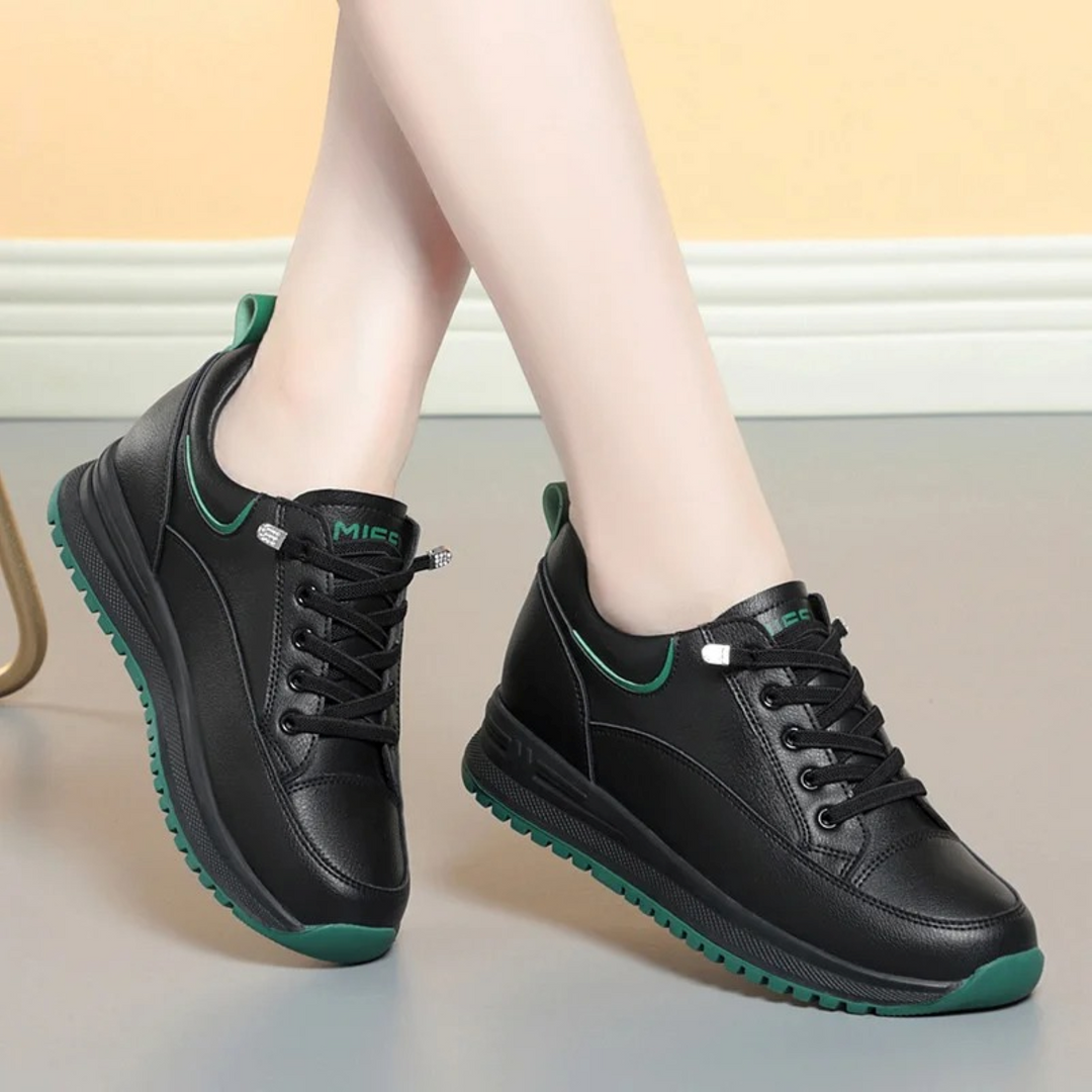 Learning Fireproof Waterproof Women's Shoes - TerraShield-Black-2.5-State of Style
