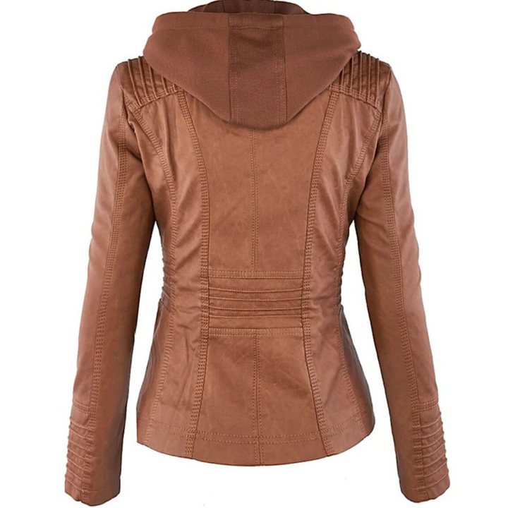 Learning Ladies Jacket with Hood - Emma-Black-S-State of Style