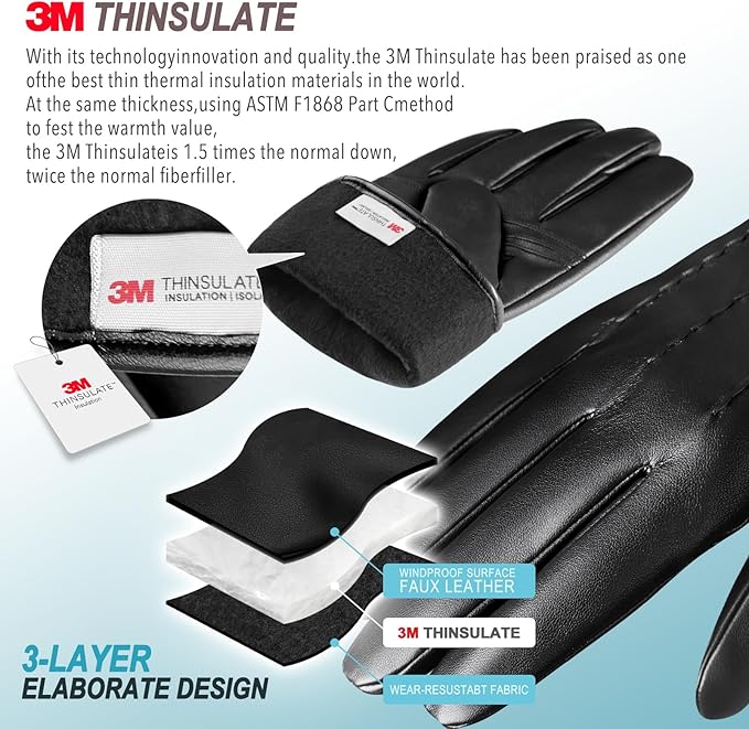 Learning Touchscreen Winter Gloves - Daniel-Black-S-State of Style
