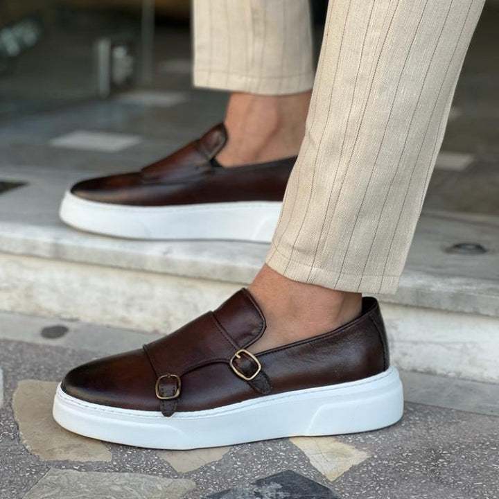 Leather Slip-On Loafers - Lorenzo-Black-5.0-State of Style