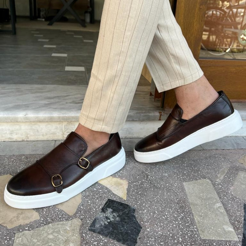 Leather Slip-On Loafers - Lorenzo-Black-5.0-State of Style