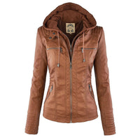 Leather Women's Summer Jacket - Amara-Khaki-S-State of Style