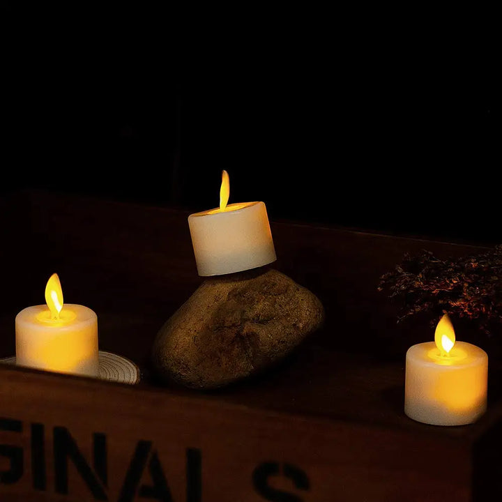 LED Candle Set - Aurora-4 pieces-State of Style