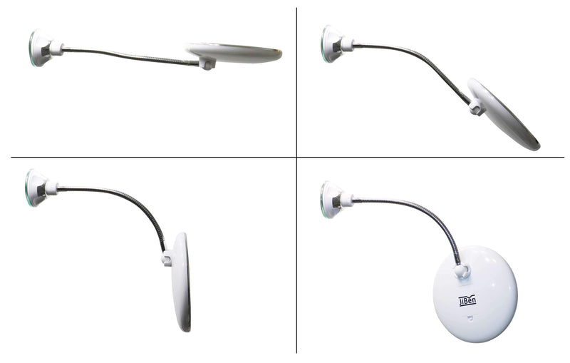 LED Magnifying Mirror with Flexible Gooseneck – Claravue-State of Style
