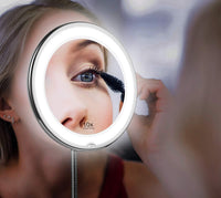 LED Magnifying Mirror with Flexible Gooseneck – Claravue-State of Style