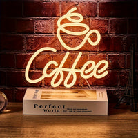 LED neon sign in coffee style - Jules-State of Style