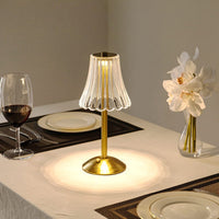 LED Retro Table Lamp USB Rechargeable - BrillianceGlow-State of Style