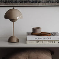 LED Table Lamp - MoonGlow-Grey-State of Style