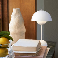 LED Table Lamp - MoonGlow-White-State of Style