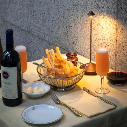LED Table Lamp - Serenity-White-State of Style